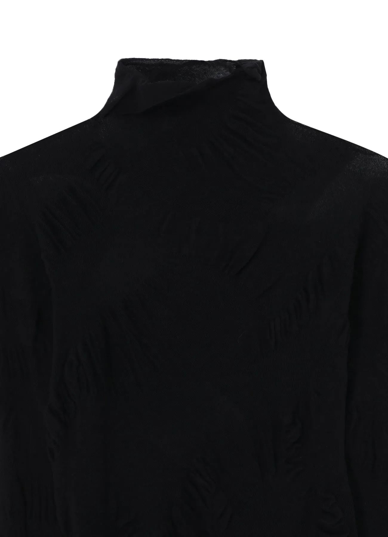 LINKS KNIT WG GATHER LONG SLV PO sold by Yohji Yamamoto product image thumbnail 4