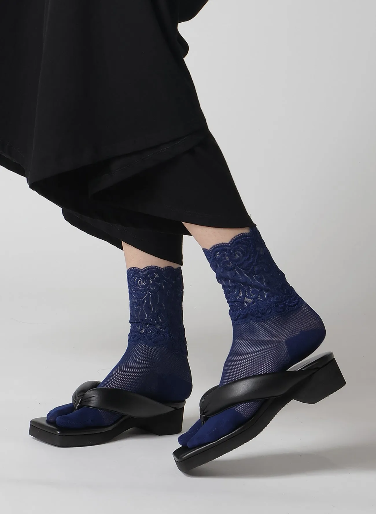 MESH/LACE TABI SOCKS sold by Yohji Yamamoto product image thumbnail 2