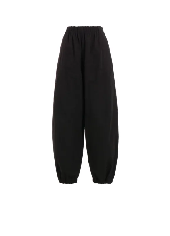 SLUB DUCK PANEL PANTS sold by Yohji Yamamoto