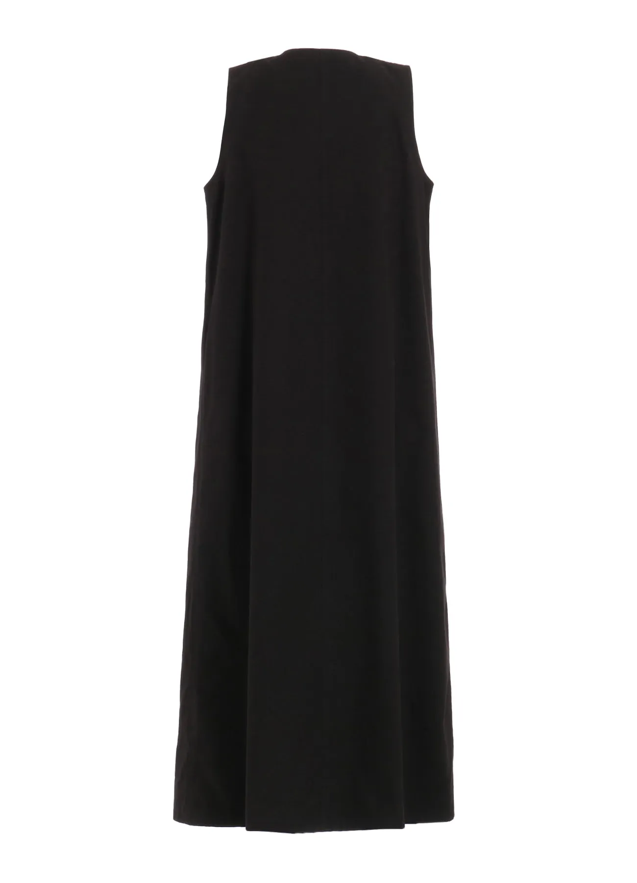 SLUB DUCK FRONT OPEN DRESS sold by Yohji Yamamoto product image thumbnail 3