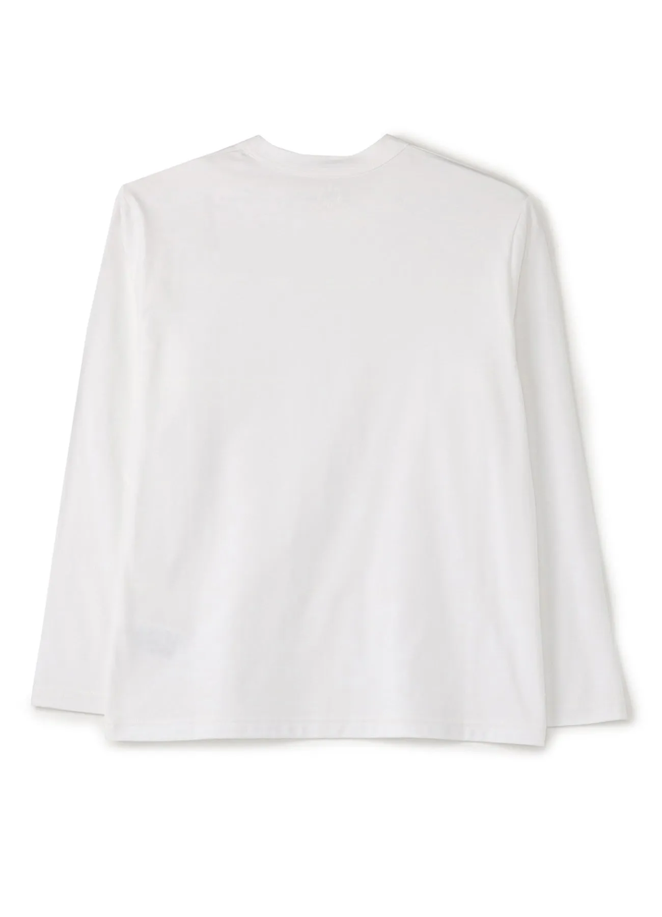60/2 COTTON SUVIN GIZA JERSEY LONG SLEEVE T-SHIRT (M) sold by Yohji Yamamoto product image thumbnail 3