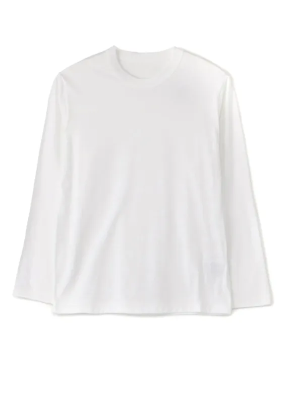 60/2 COTTON SUVIN GIZA JERSEY LONG SLEEVE T-SHIRT (M) sold by Yohji Yamamoto