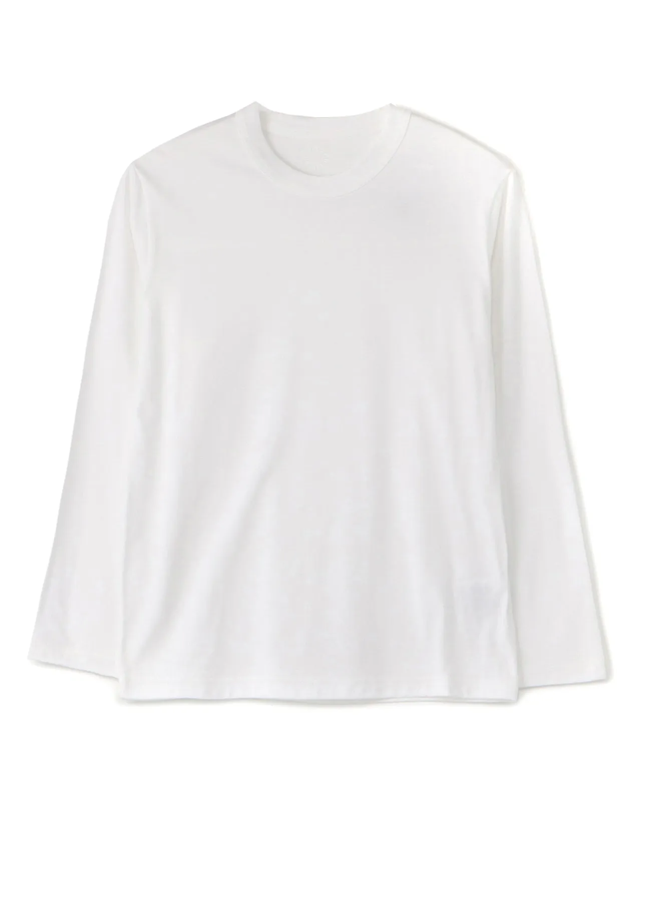 60/2 COTTON SUVIN GIZA JERSEY LONG SLEEVE T-SHIRT (M) sold by Yohji Yamamoto