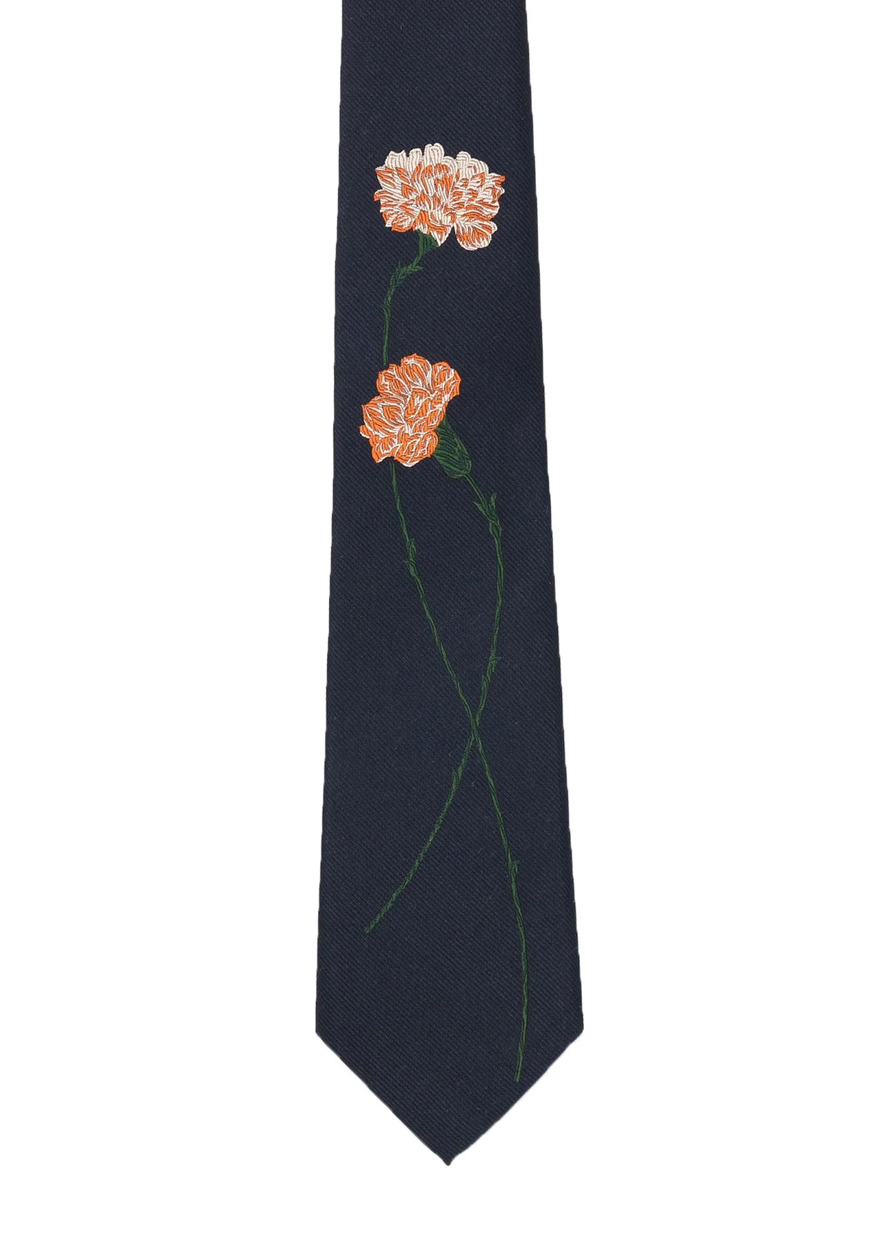 FLORAL PATTERN JQ DERBY TIE B sold by Yohji Yamamoto product image thumbnail 4