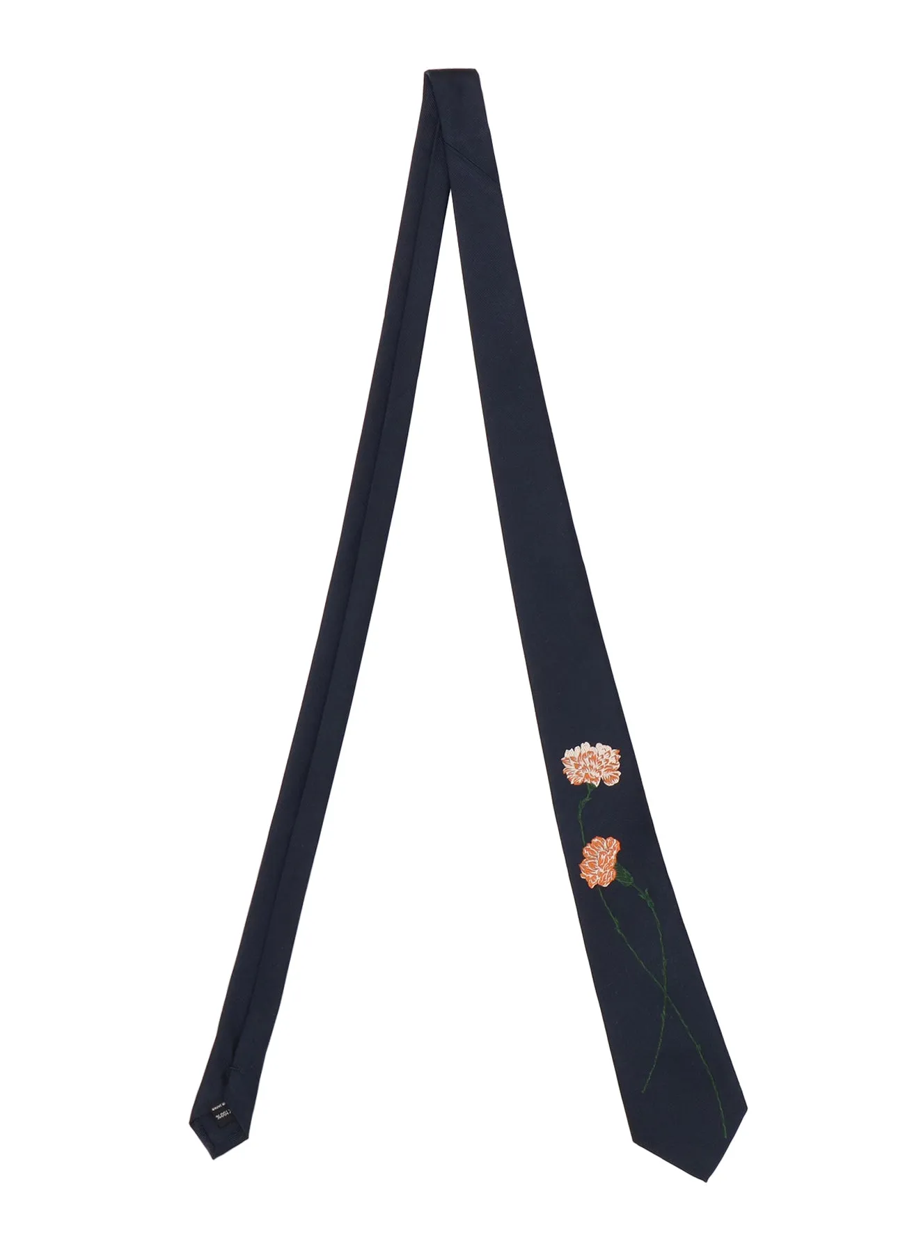 FLORAL PATTERN JQ DERBY TIE B sold by Yohji Yamamoto product image thumbnail 3