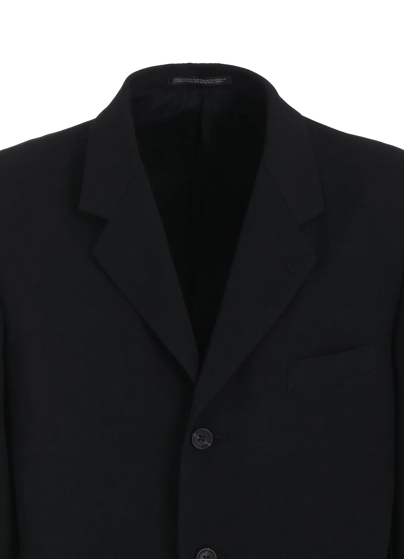 SUIT GABARDINE CDH 3BUTTONS SINGLE JACKET sold by Yohji Yamamoto product image thumbnail 5