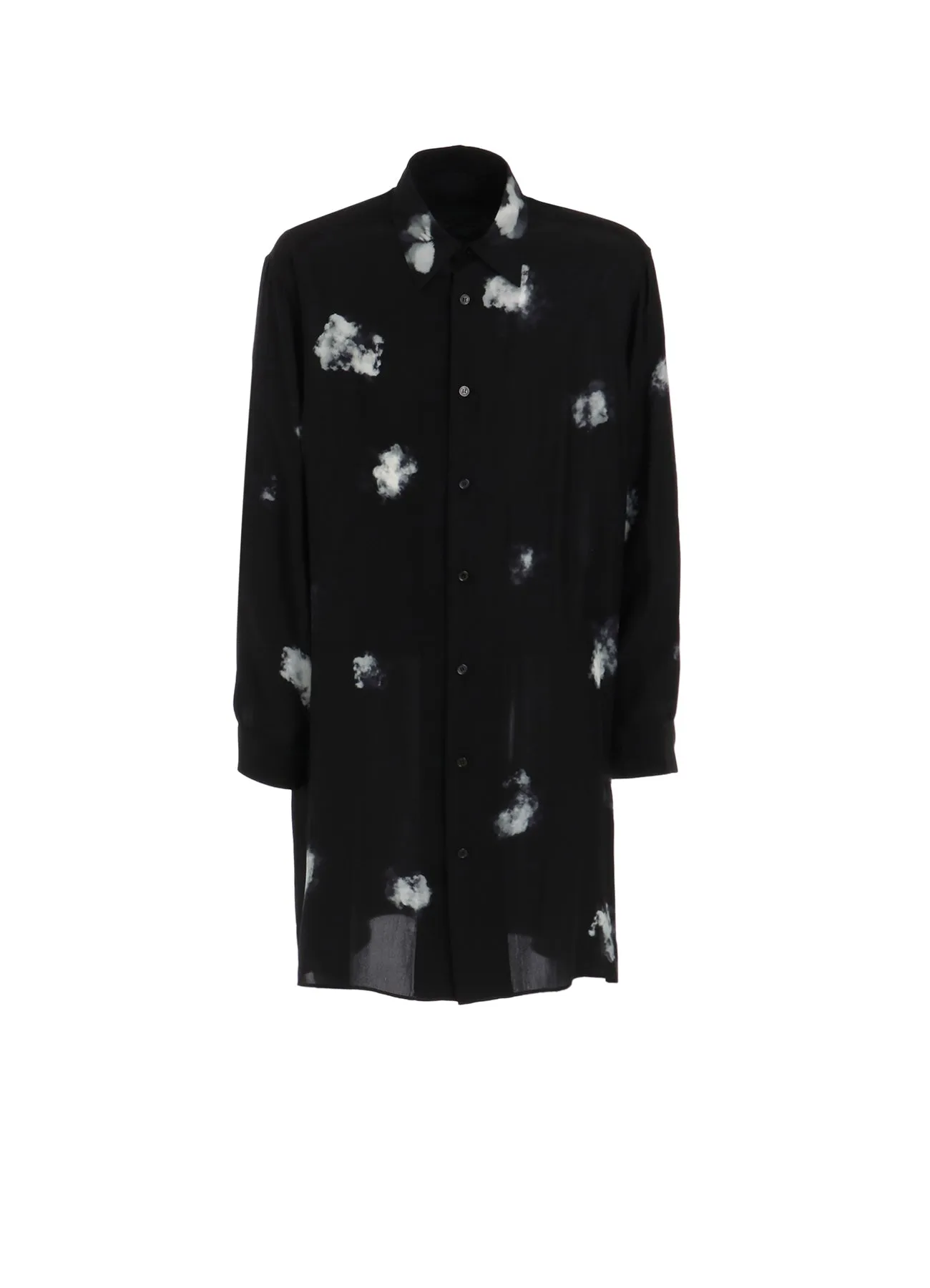 BACK PANELED SLIT BLOUSE sold by Yohji Yamamoto