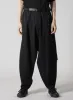 WOOL GABARDINE LEFT SIDE POCKET PANTS sold by Yohji Yamamoto