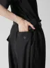 WOOL GABARDINE LEFT SIDE POCKET PANTS sold by Yohji Yamamoto
