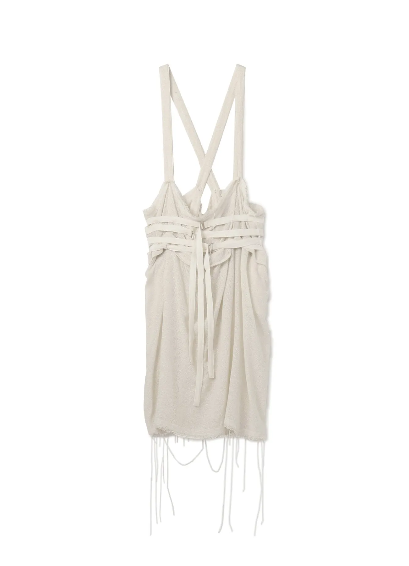 Leno Cloth Suspender Belt Skirt sold by Yohji Yamamoto