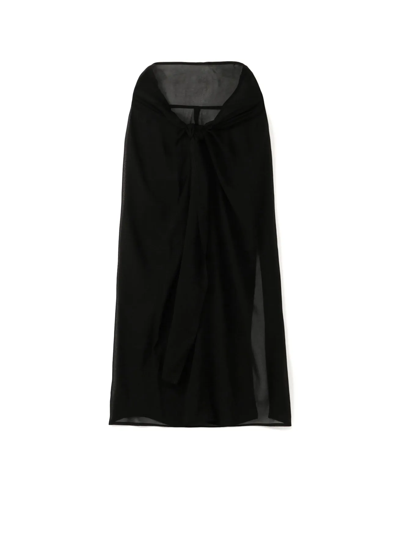 Cu/Chiffon Waist Knot Skirt sold by Yohji Yamamoto