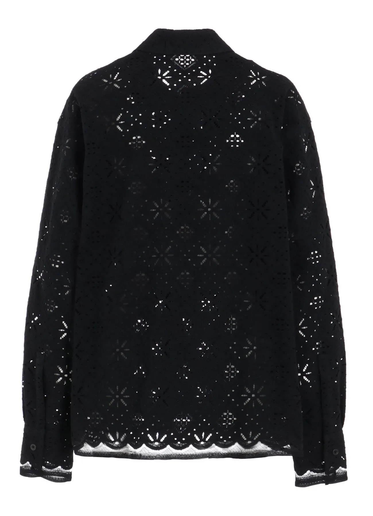 COTTON LACE REGULAR SHIRT sold by Yohji Yamamoto product image thumbnail 2