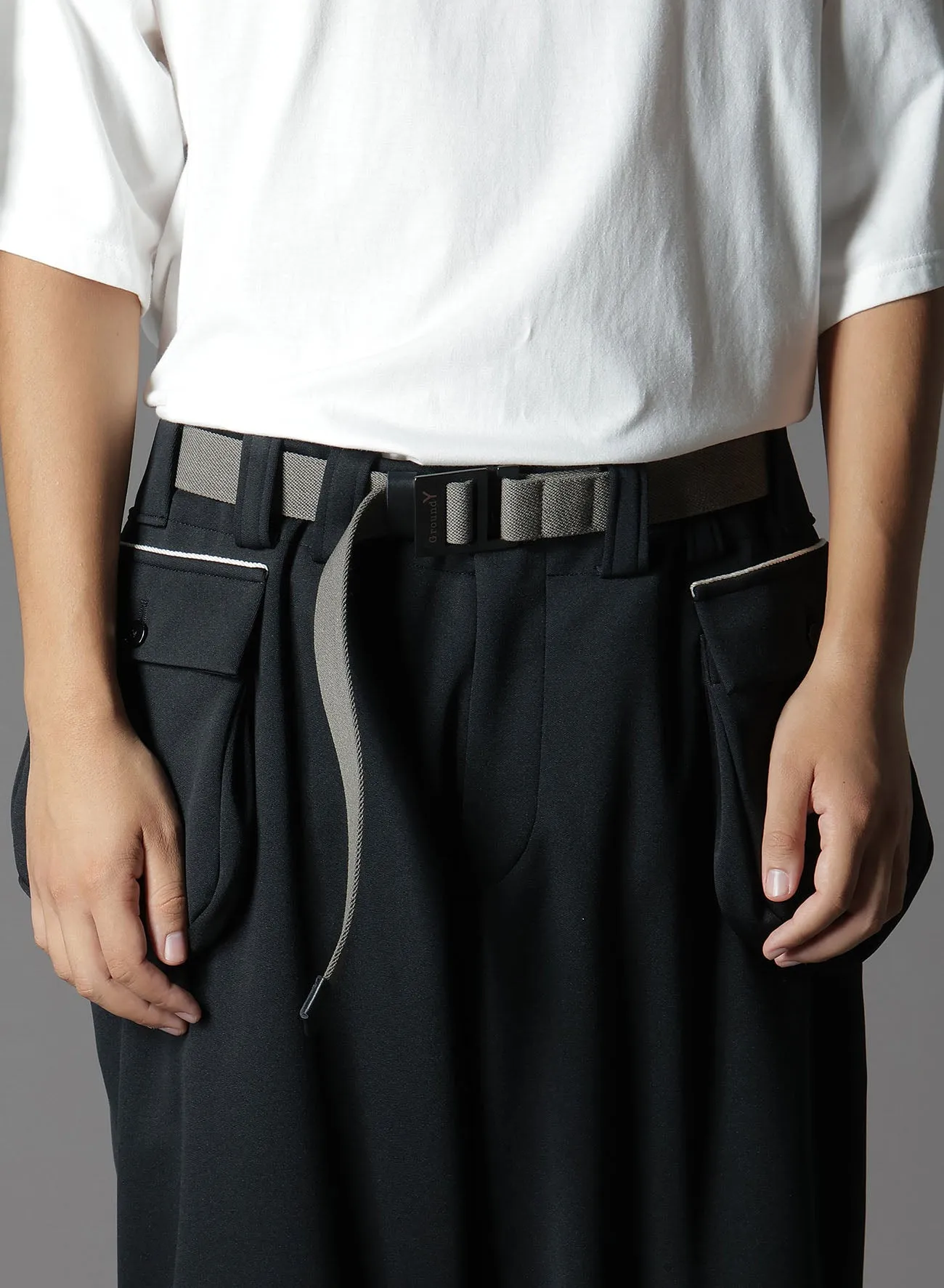 STRETCH RUBBER STRETCH BELT 35mm sold by Yohji Yamamoto product image thumbnail 2