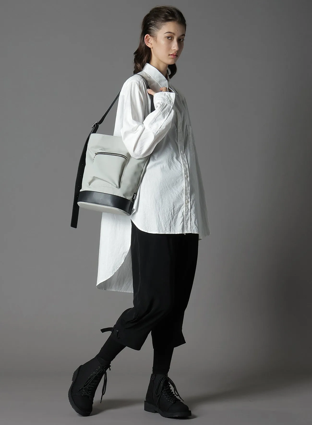 FULLDULL NYLON 2WAY SHOULDER BAG sold by Yohji Yamamoto product image thumbnail 2