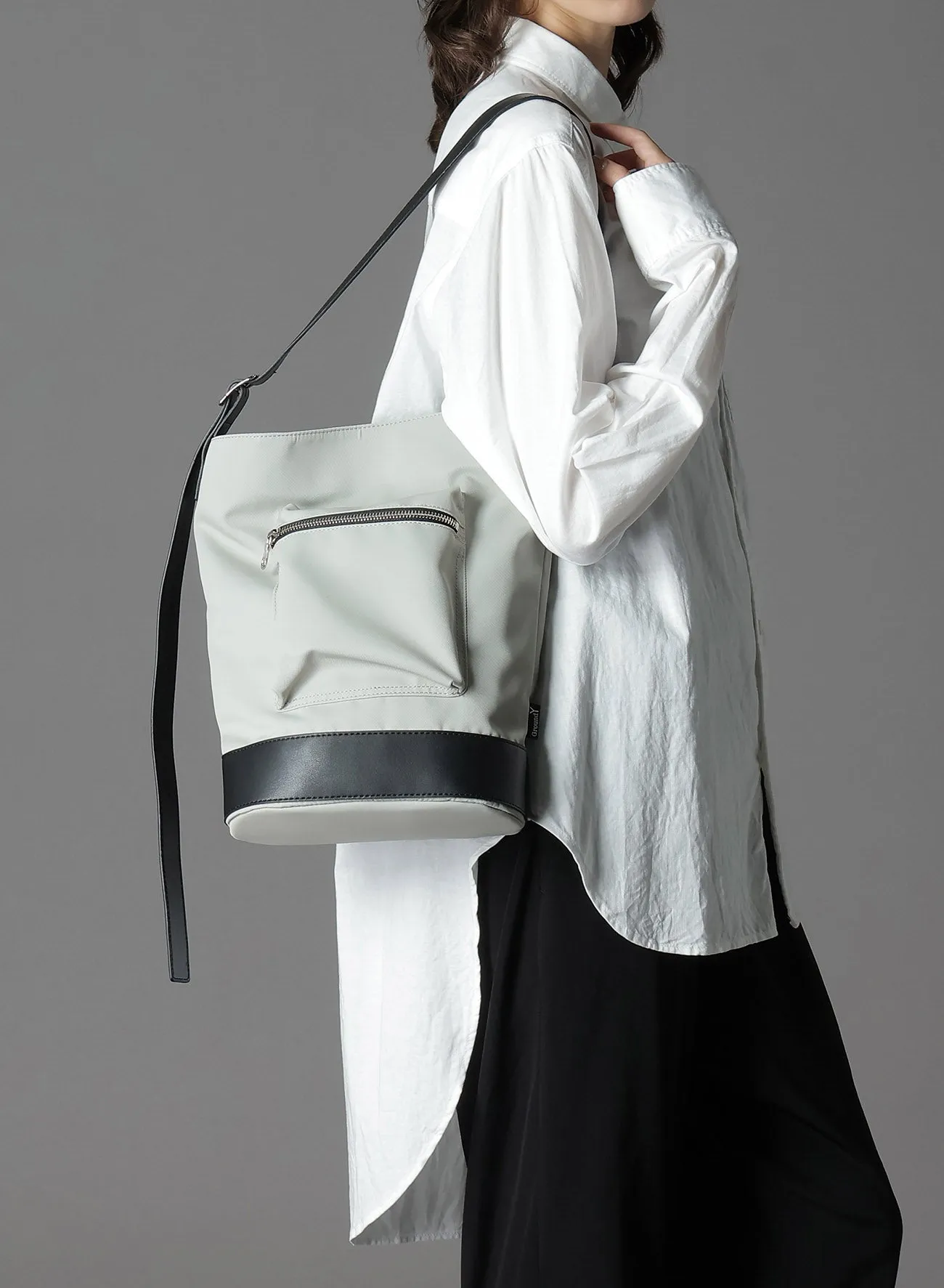 FULLDULL NYLON 2WAY SHOULDER BAG sold by Yohji Yamamoto product image thumbnail 4
