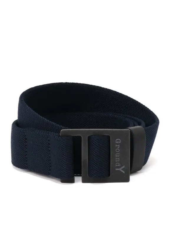 STRETCH RUBBER STRETCH BELT 35mm made by Yohji Yamamoto