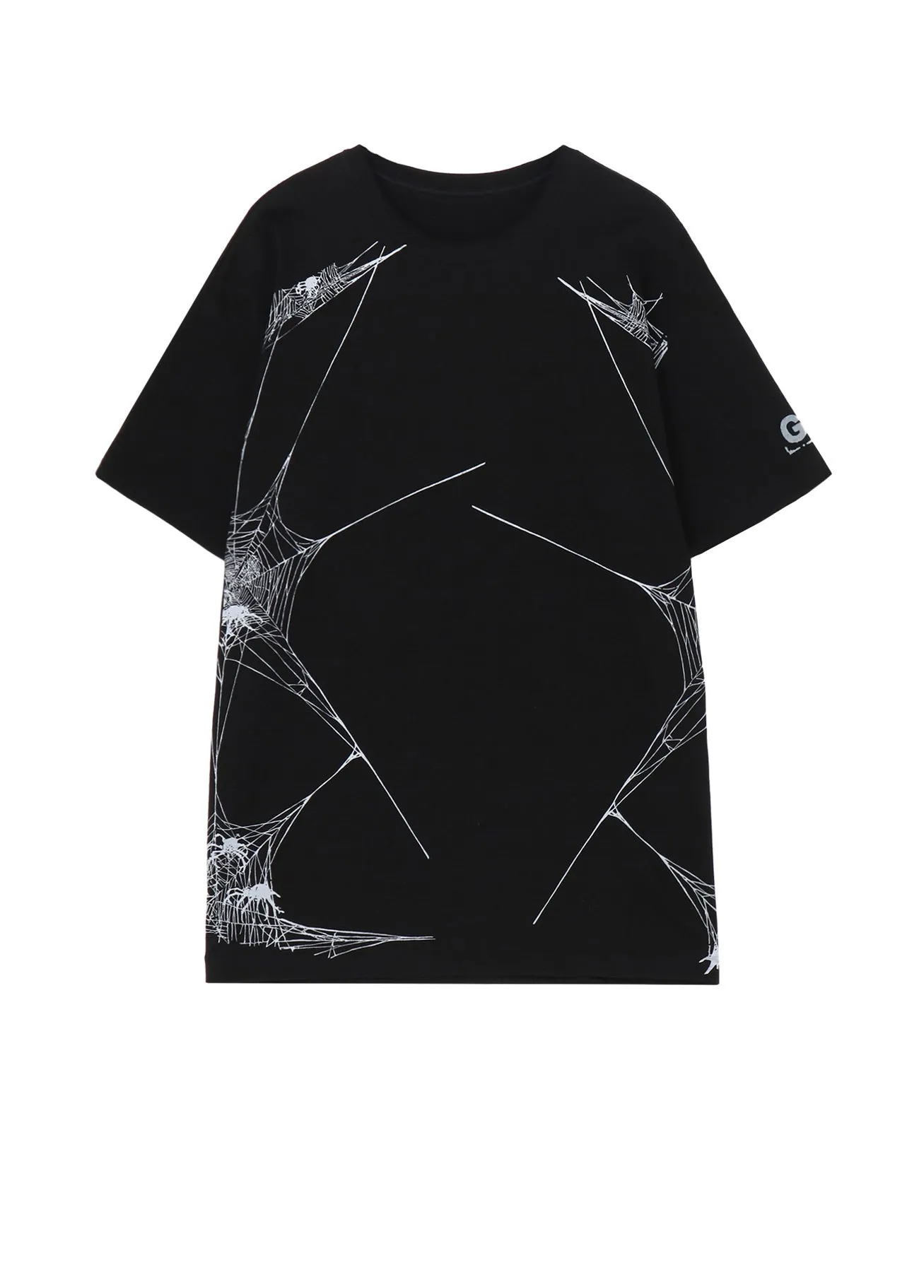 COTTON JERSEY SPIDER WEB T-SHIRT sold by Yohji Yamamoto