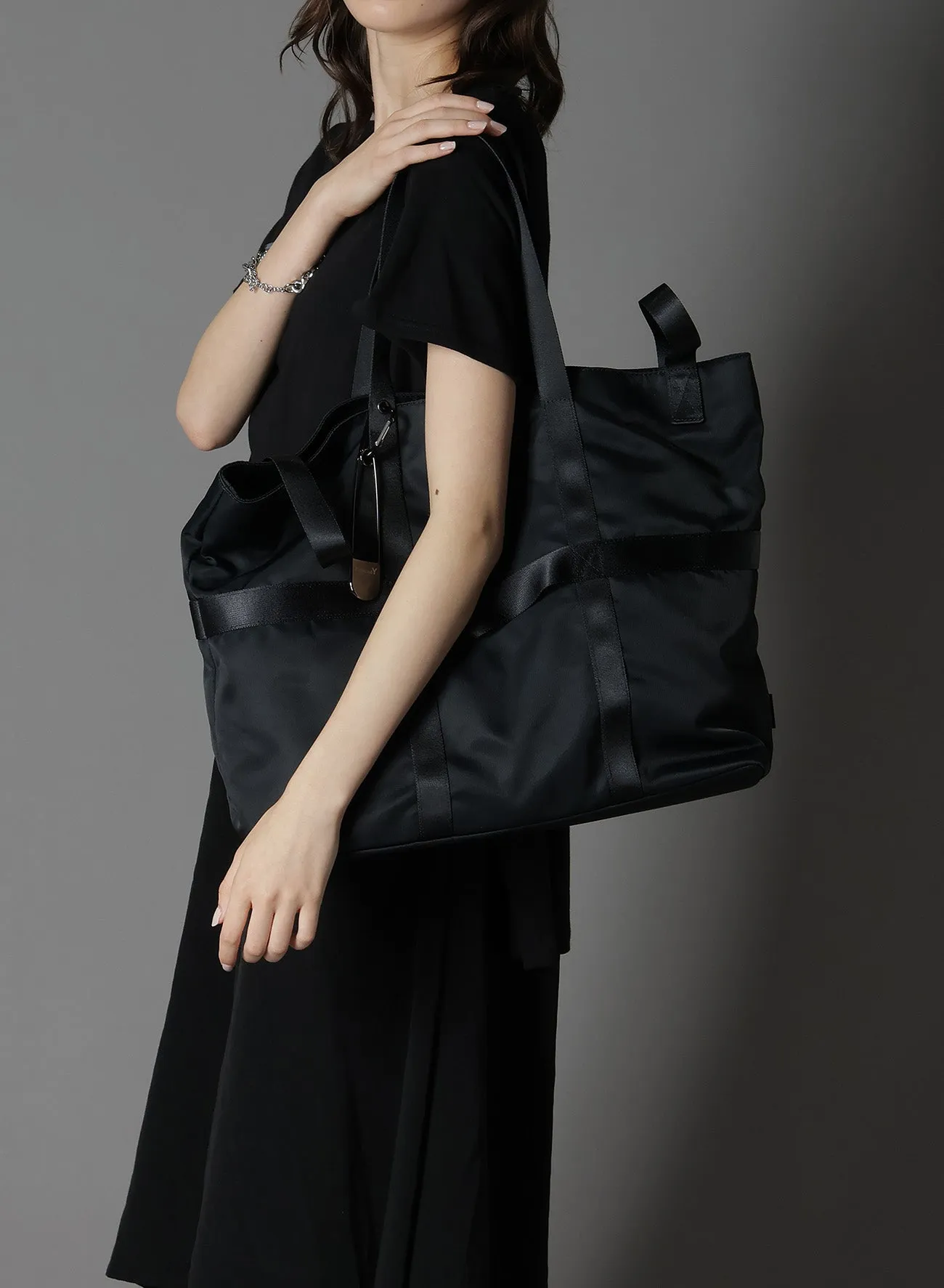 FULLDULL NYLON 3WAY TOTE BAG sold by Yohji Yamamoto product image thumbnail 4