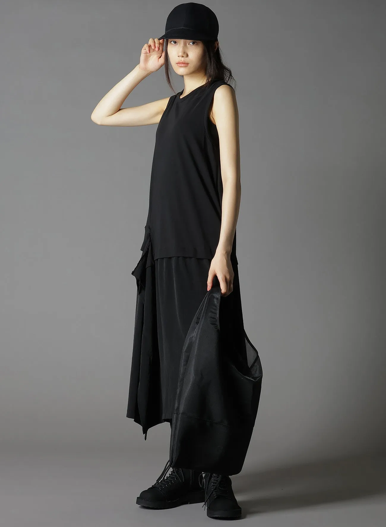 POLYESTER MESH TOTE sold by Yohji Yamamoto product image thumbnail 2