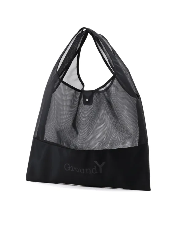 POLYESTER  MESH TOTE sold by Yohji Yamamoto