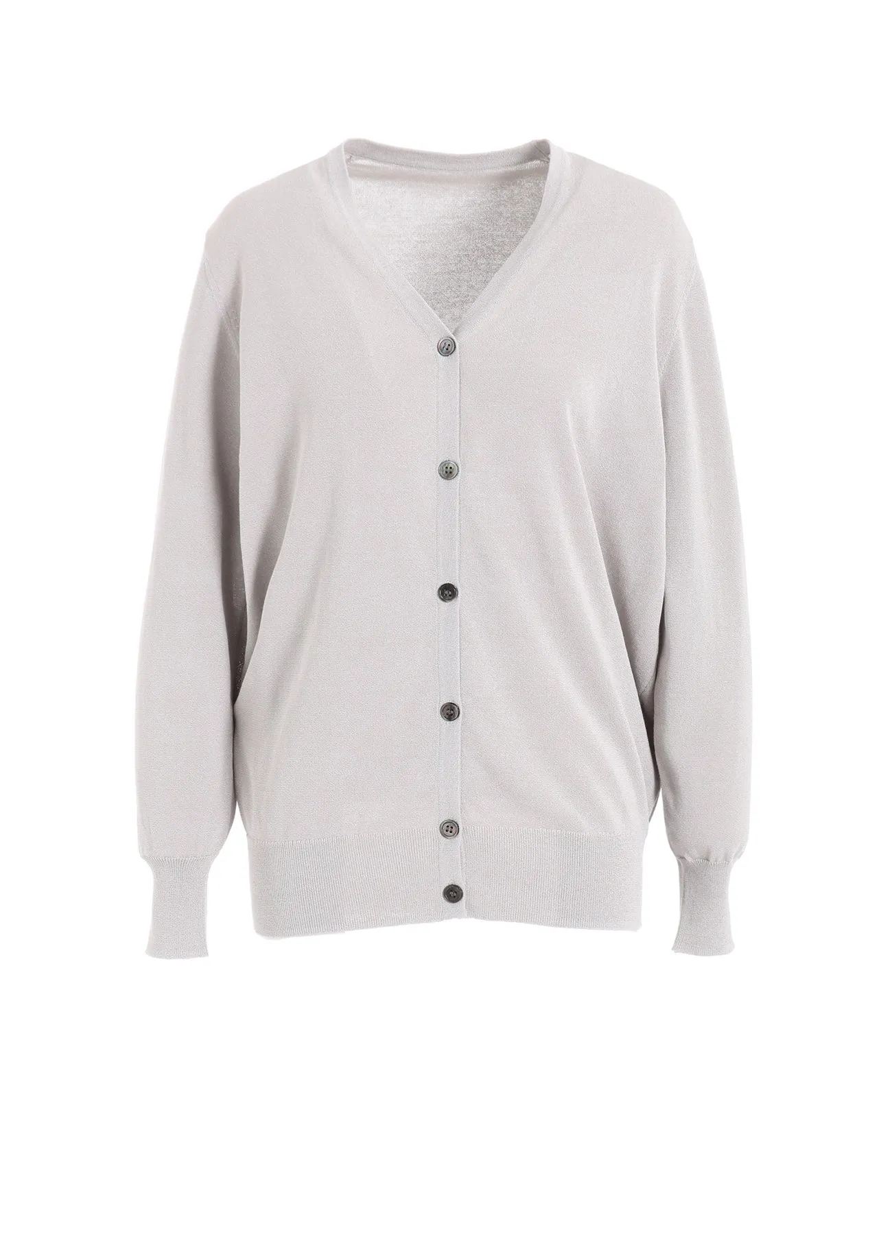 COTTON POLYESTER KNIT CARDIGAN sold by Yohji Yamamoto
