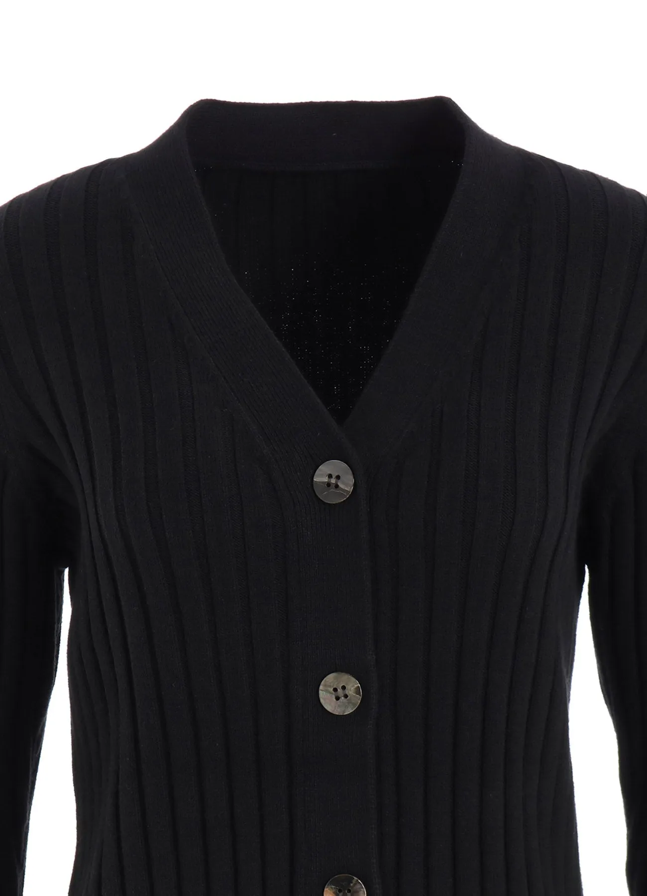 WIDE RIB KNIT CARDIGAN sold by Yohji Yamamoto product image thumbnail 5
