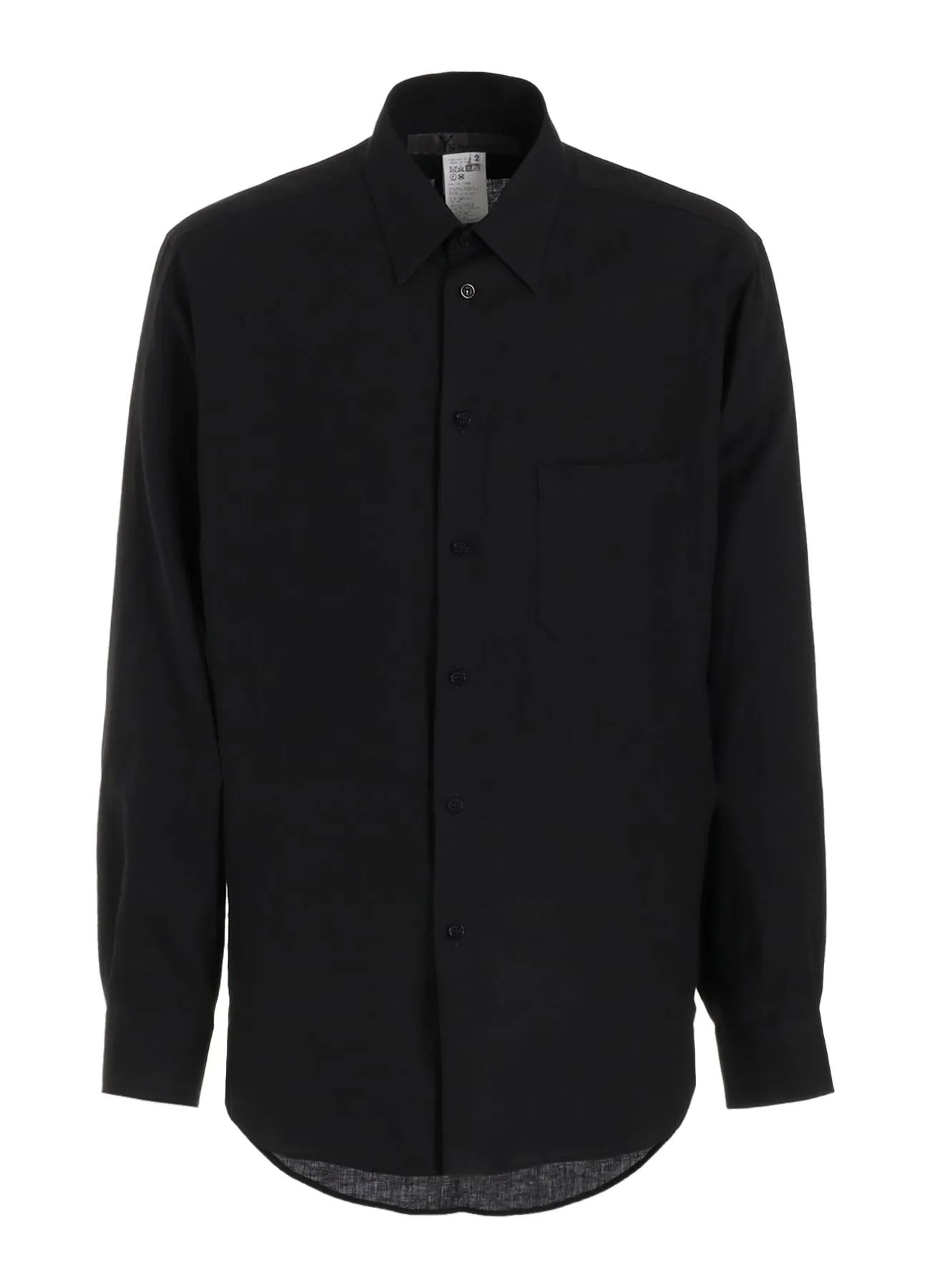 LINEN CLOTH CLASSIC SHIRT sold by Yohji Yamamoto product image thumbnail 2
