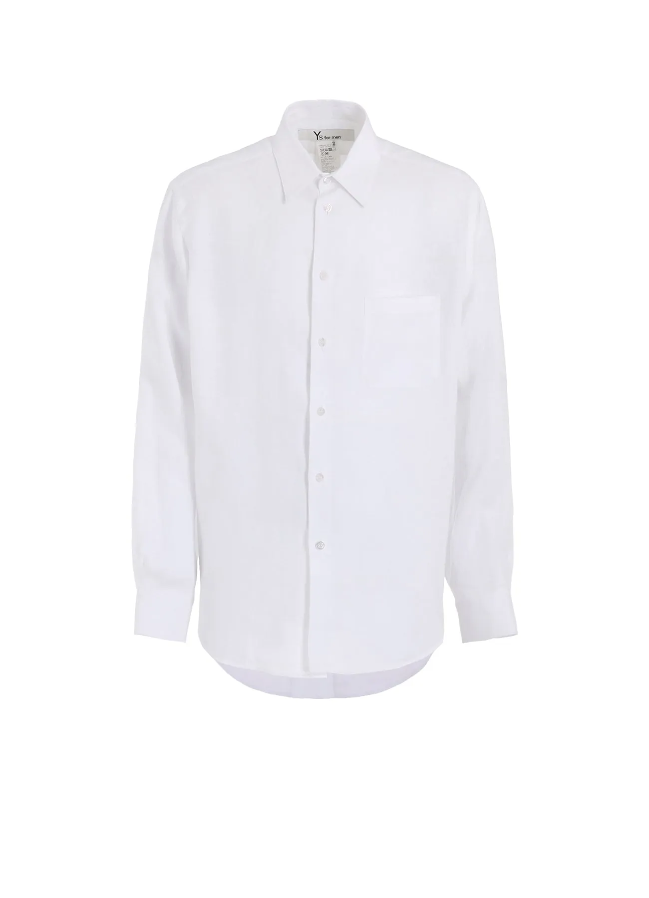 LINEN CLOTH CLASSIC SHIRT sold by Yohji Yamamoto