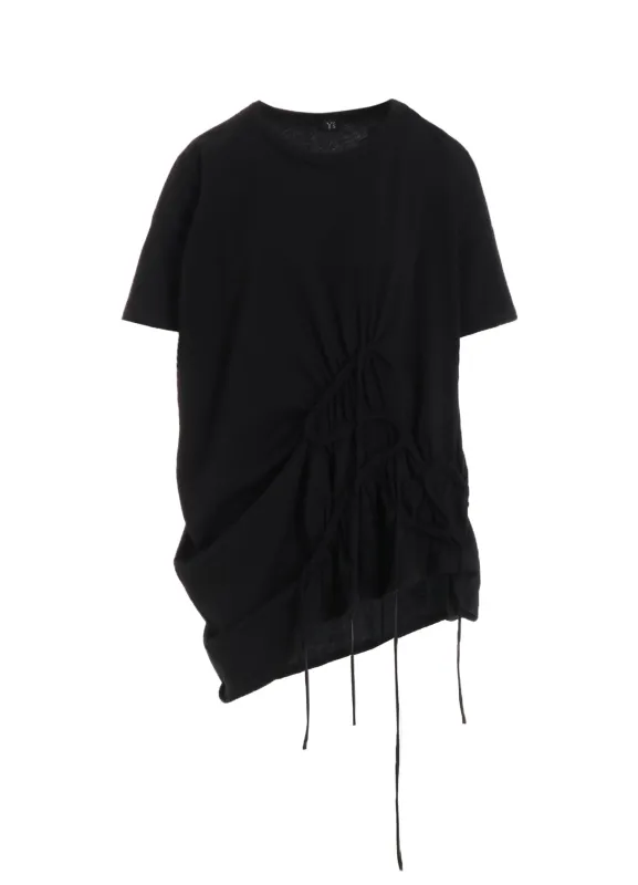 COTTON JERSEY CHAIN STITCH T sold by Yohji Yamamoto