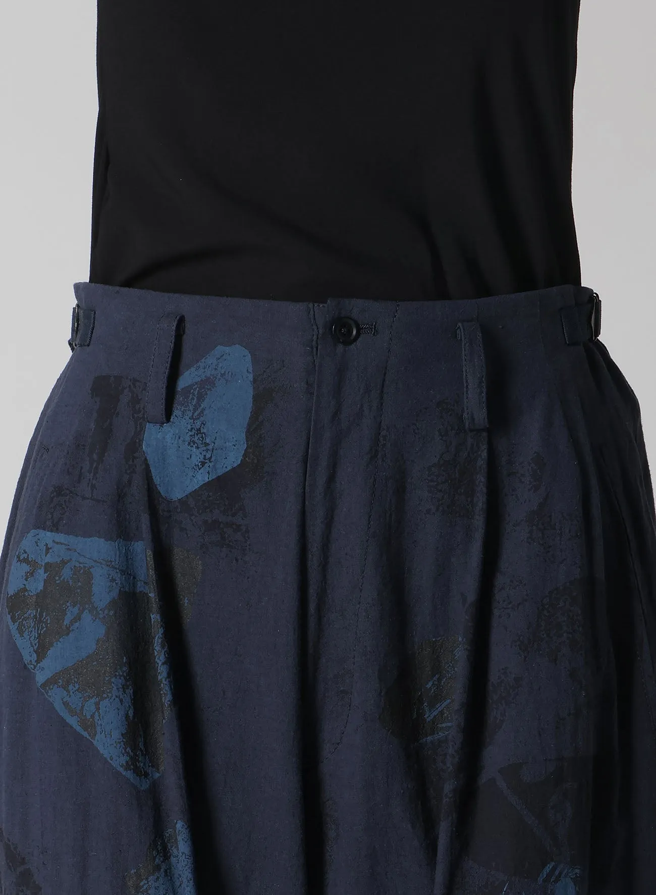 C/L POPLIN STONE DESIGN FLIGHT PANTS sold by Yohji Yamamoto product image thumbnail 5