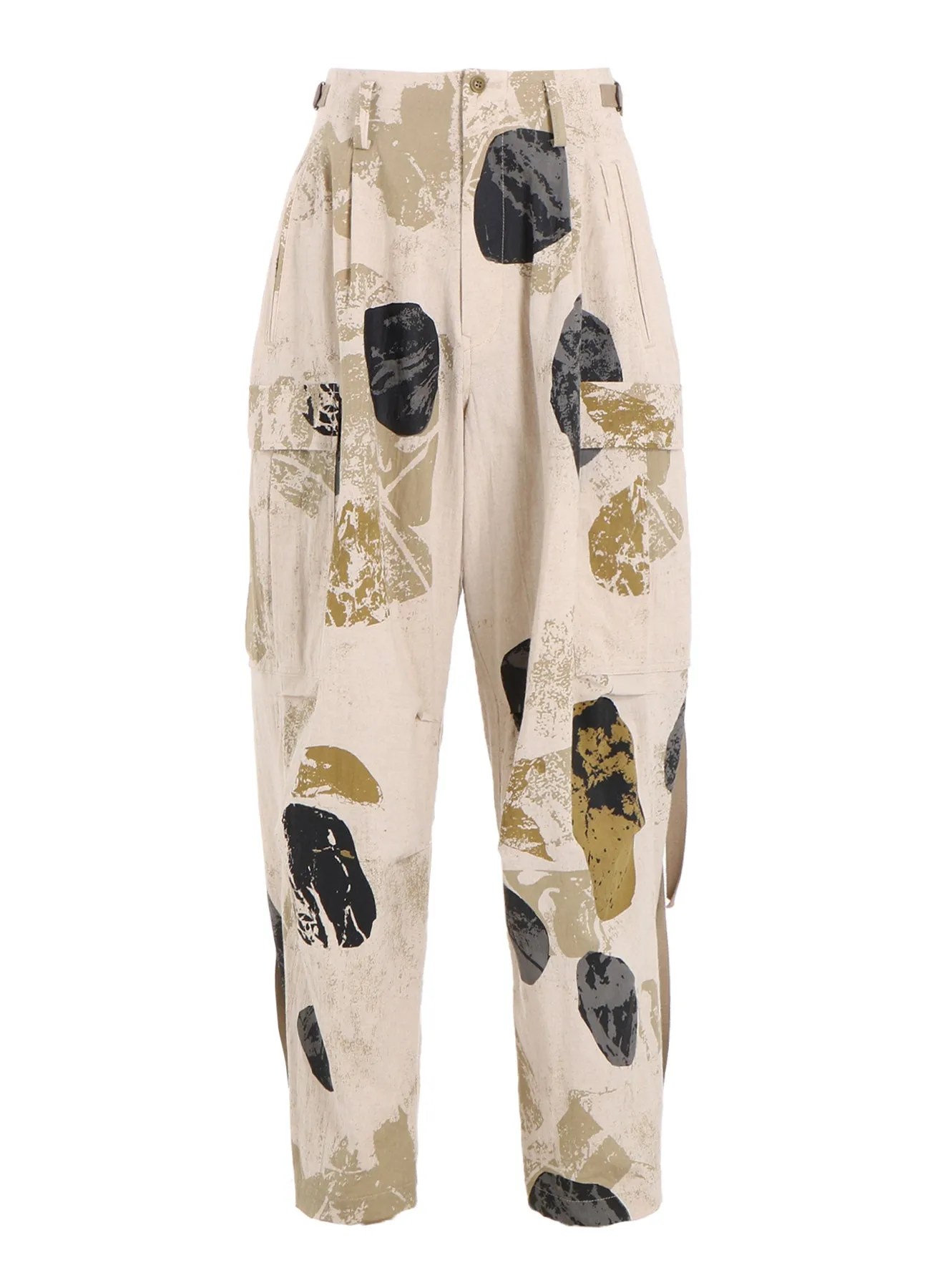 C/L POPLIN STONE DESIGN CARGO PANTS sold by Yohji Yamamoto product image thumbnail 2