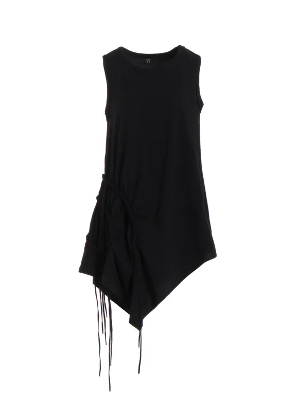 COTTON JERSEY CHAIN STITCH SLEEVELESS T sold by Yohji Yamamoto