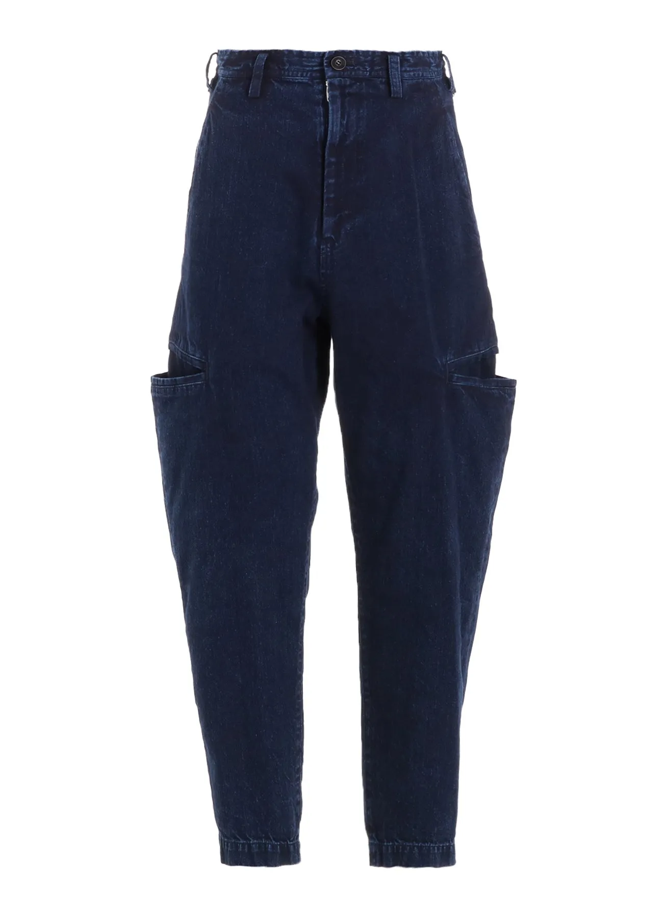 8OZ BLEACHED DENIM TAPERED PANTS sold by Yohji Yamamoto product image thumbnail 2