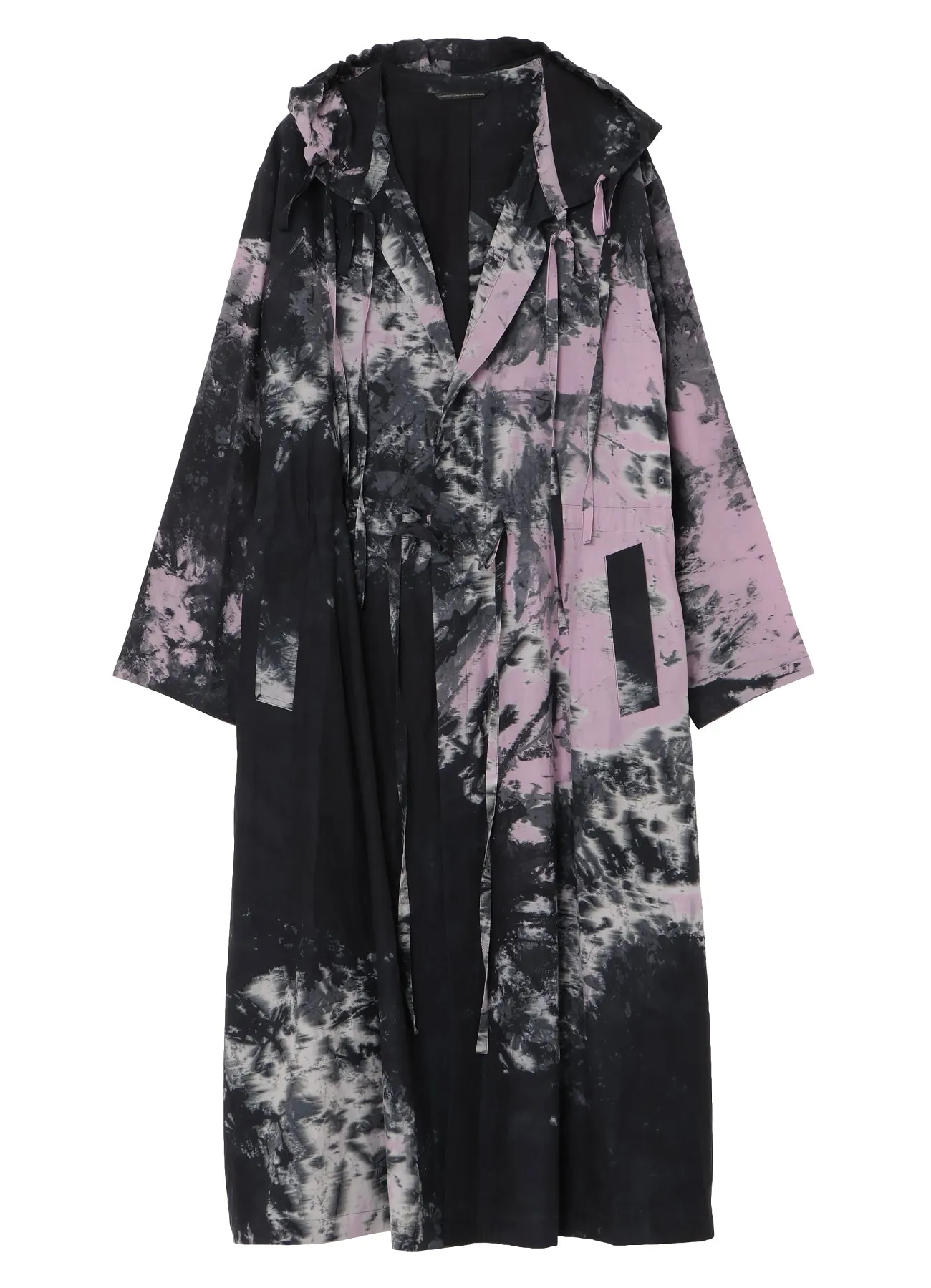 CU/C TWILL THRENE DYE HOODIE COAT sold by Yohji Yamamoto product image thumbnail 2