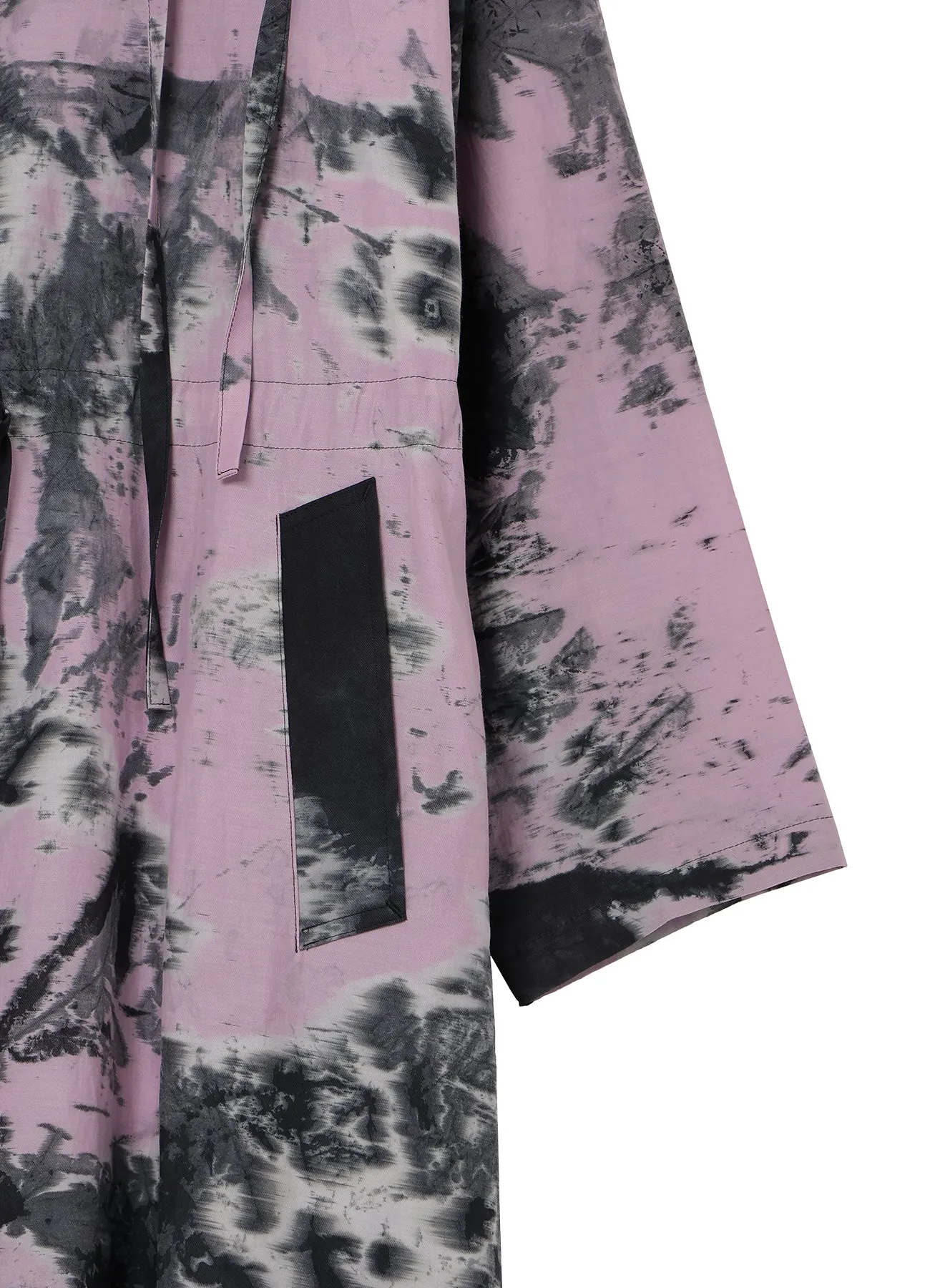 CU/C TWILL THRENE DYE HOODIE COAT sold by Yohji Yamamoto product image thumbnail 5