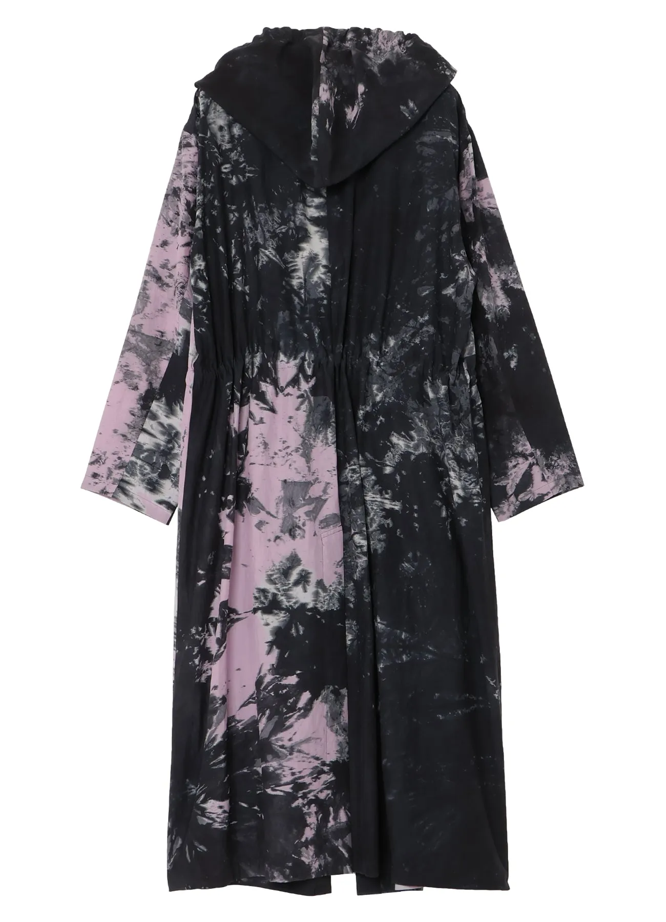 CU/C TWILL THRENE DYE HOODIE COAT sold by Yohji Yamamoto product image thumbnail 3