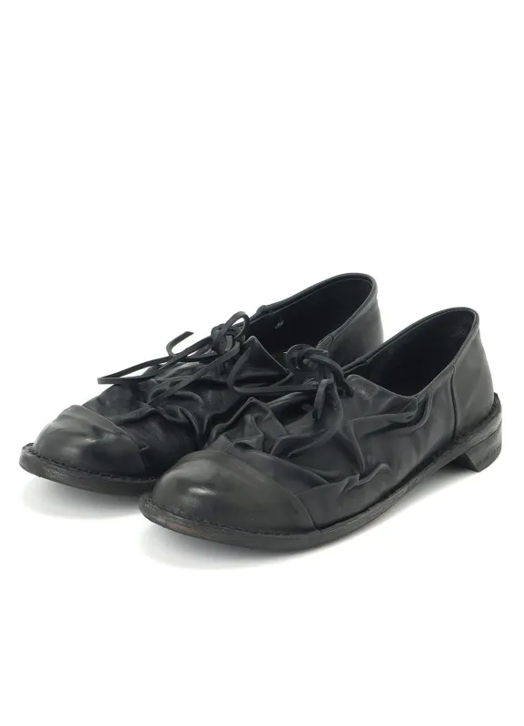 SHRINKED CALF SKIN SHOES sold by Yohji Yamamoto