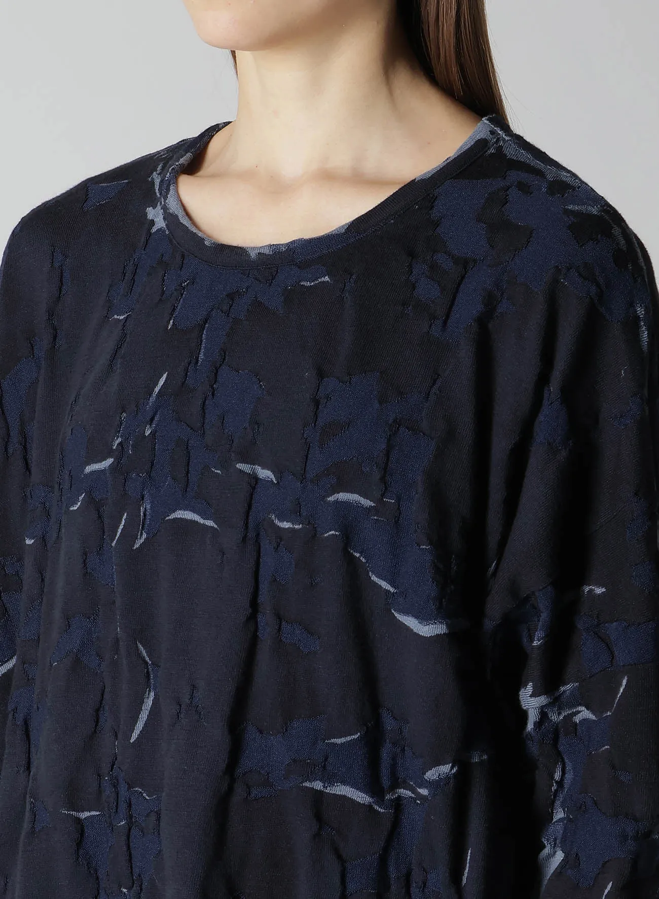 GEOMETRIC LINKS PRINT PANEL BIG T sold by Yohji Yamamoto product image thumbnail 5