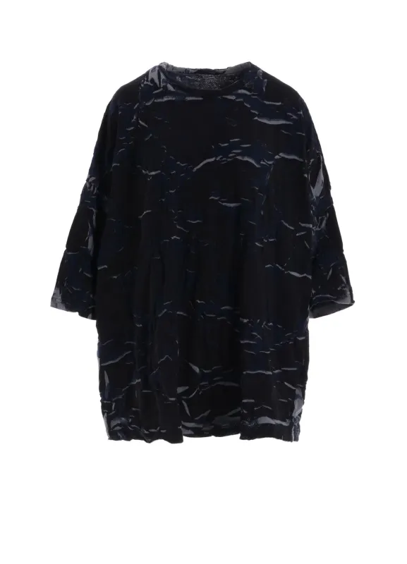 GEOMETRIC LINKS PRINT PANEL BIG T sold by Yohji Yamamoto
