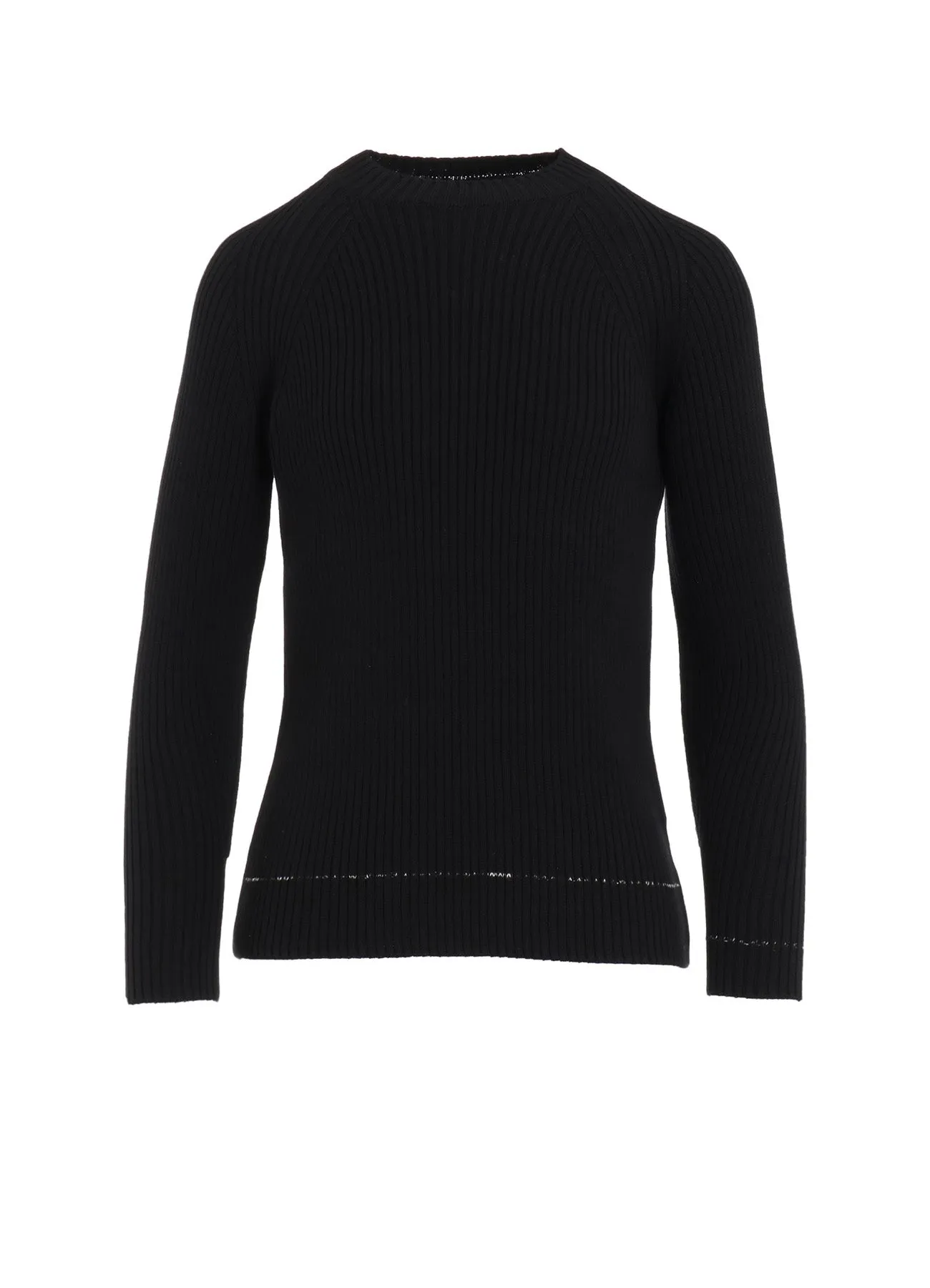 RIB STITCH TWISTED LONG SLEEVE RIB PULLOVER sold by Yohji Yamamoto
