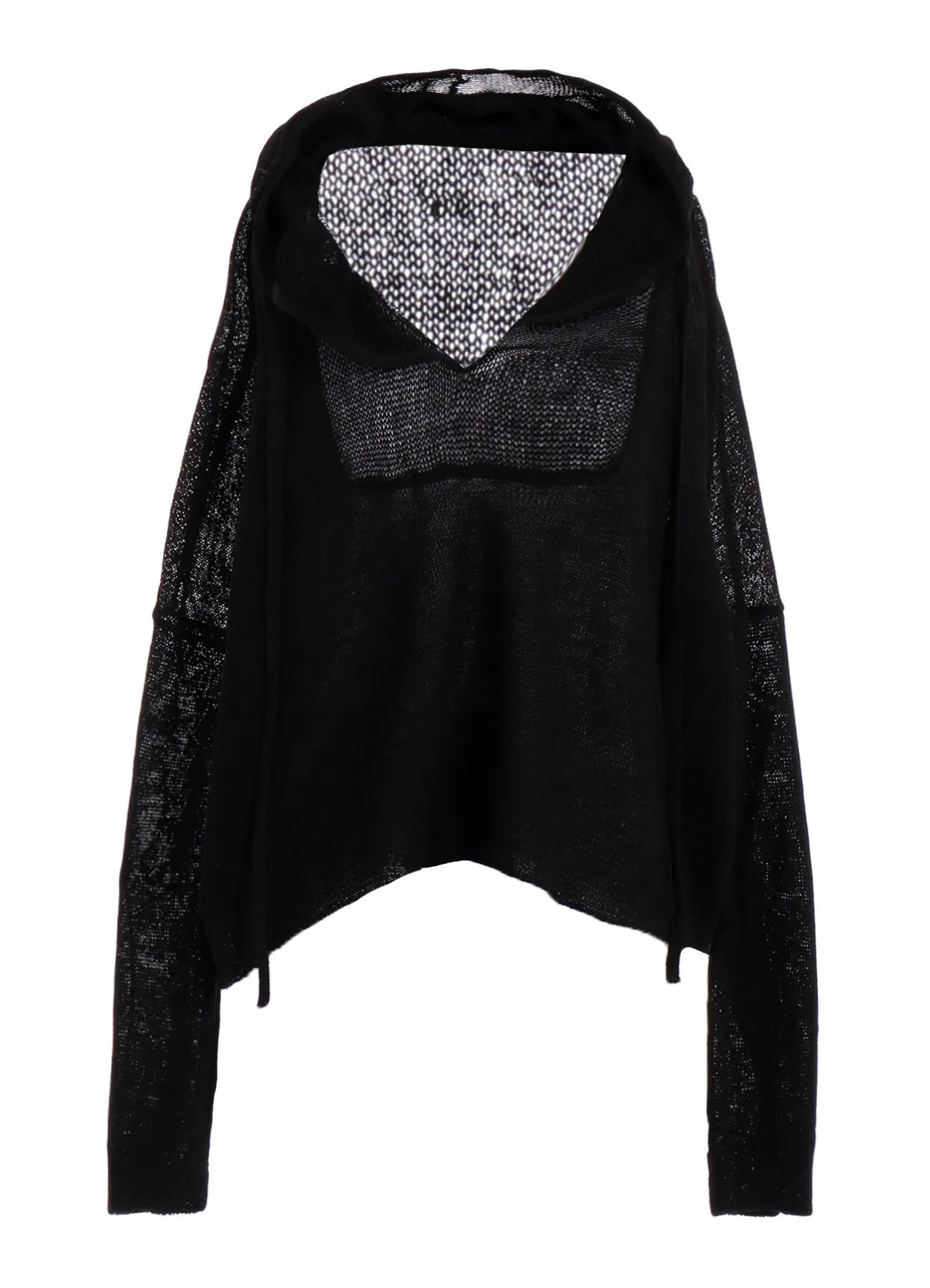 JERSEY BROAD STITCH SKIPPER HOODIE PULLOVER sold by Yohji Yamamoto product image thumbnail 2