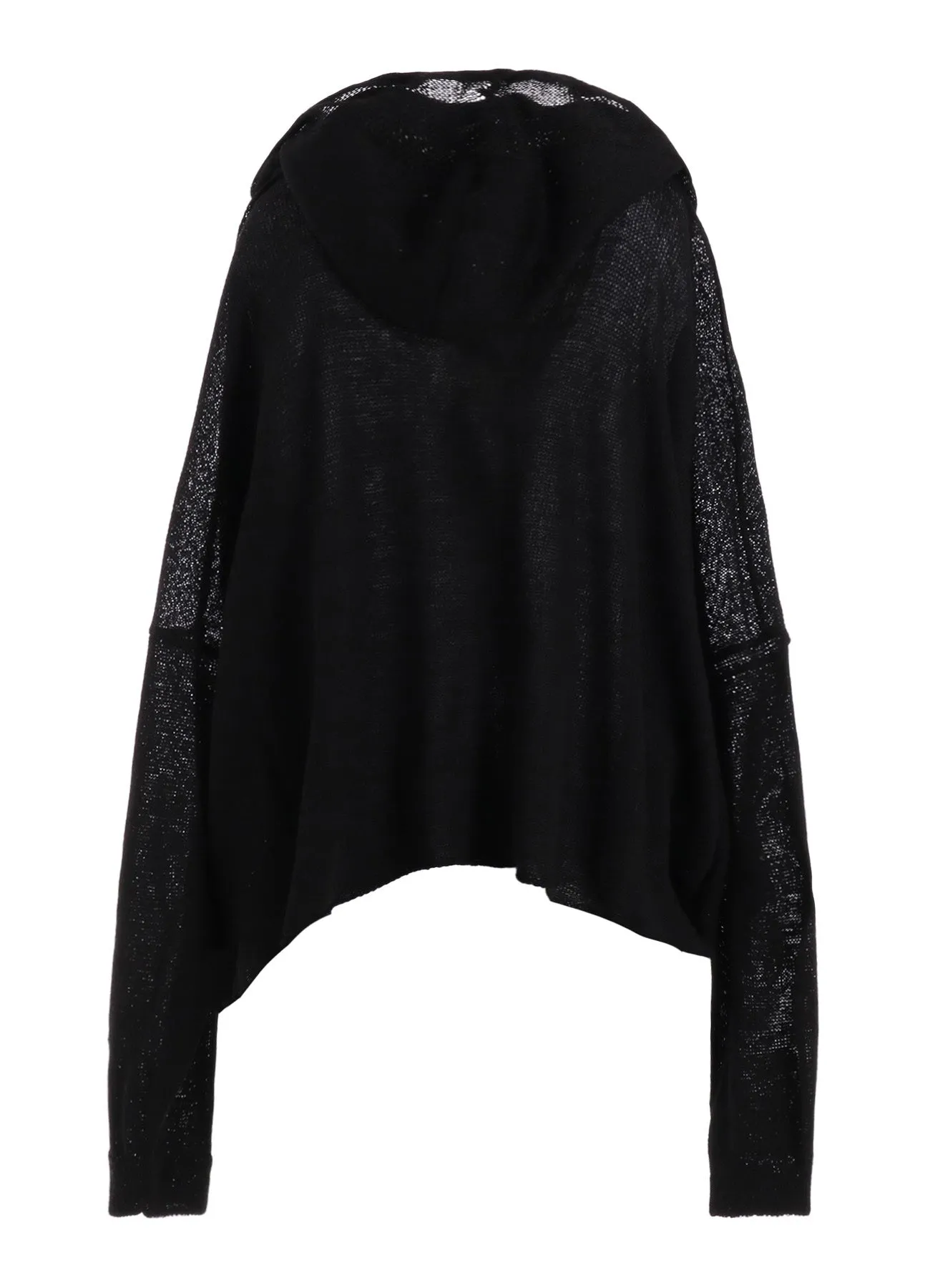 JERSEY BROAD STITCH SKIPPER HOODIE PULLOVER sold by Yohji Yamamoto product image thumbnail 3