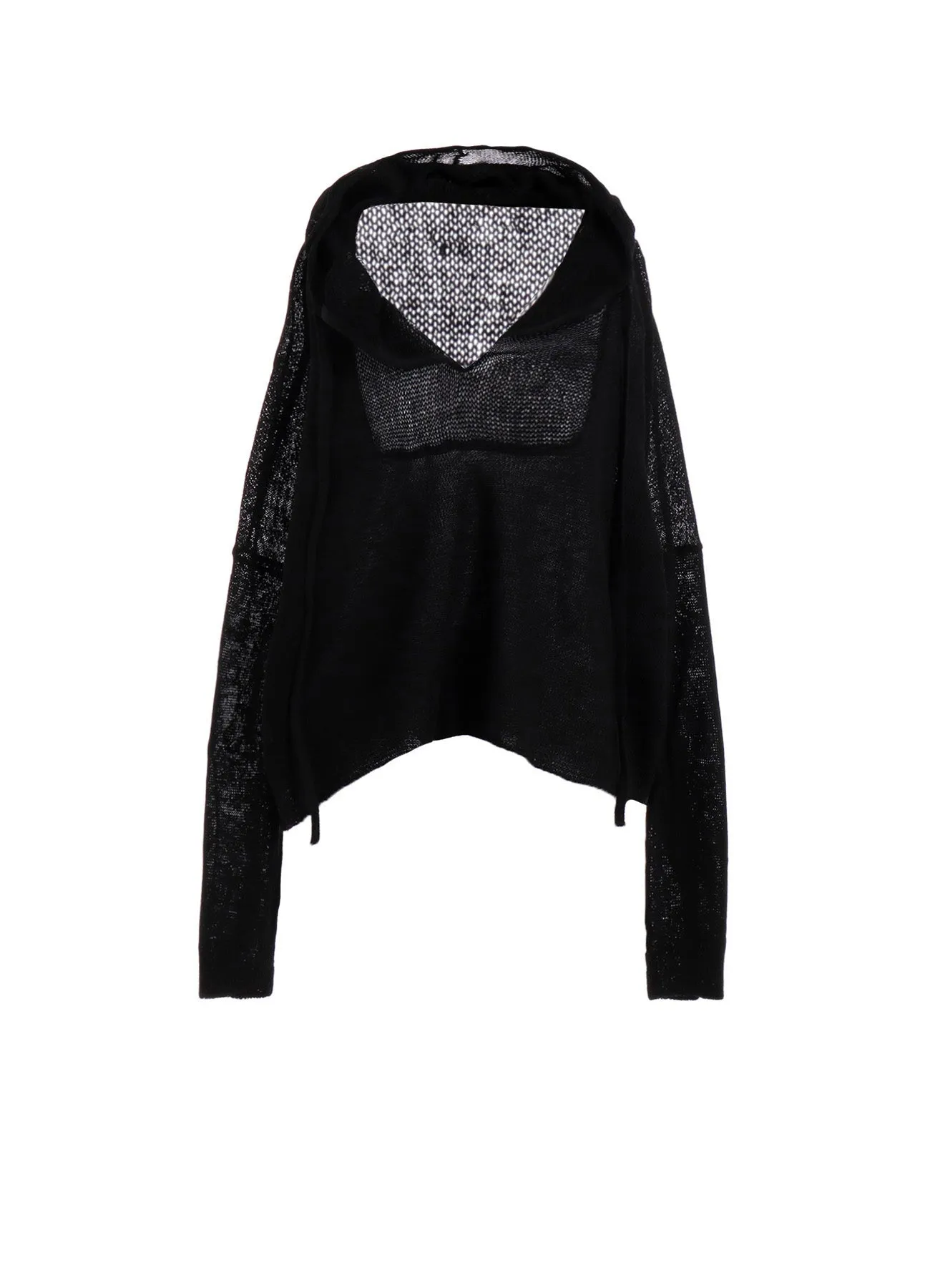 JERSEY BROAD STITCH SKIPPER HOODIE PULLOVER sold by Yohji Yamamoto