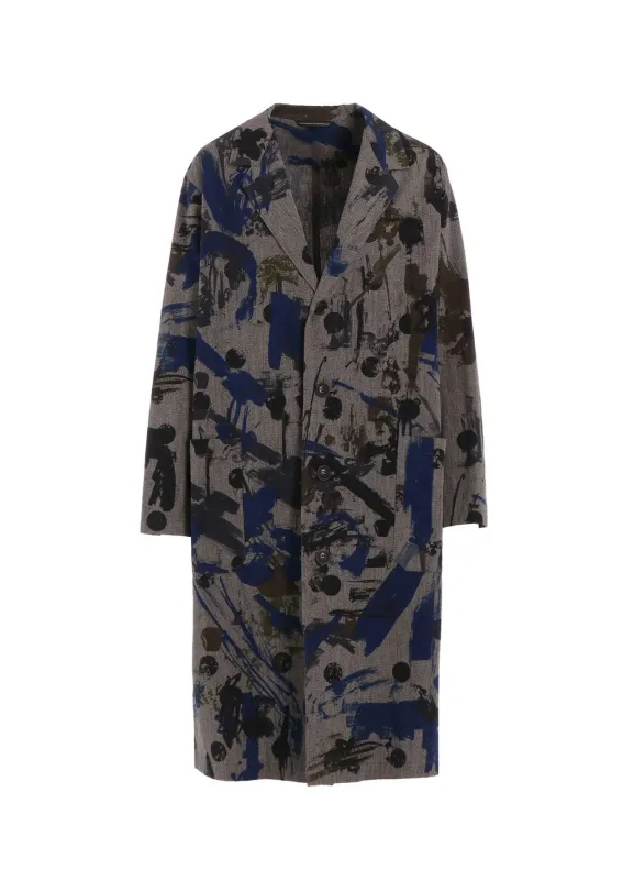 HEATHER POLKA DOT WORK JACKET sold by Yohji Yamamoto