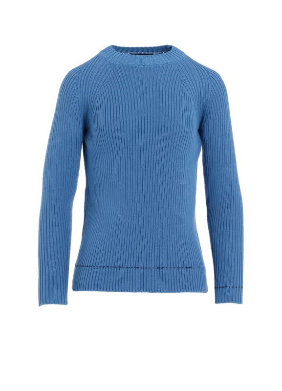 RIB STITCH TWISTED LONG SLEEVE RIB PULLOVER sold by Yohji Yamamoto