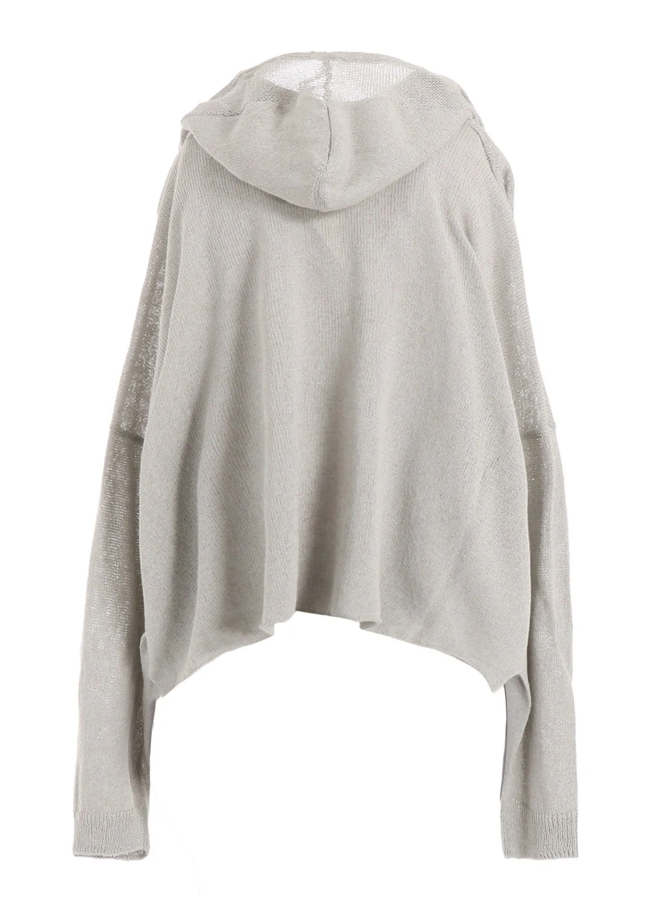JERSEY BROAD STITCH SKIPPER HOODIE PULLOVER sold by Yohji Yamamoto product image thumbnail 4