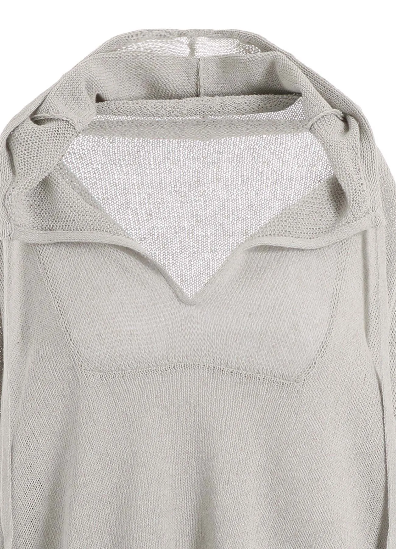 JERSEY BROAD STITCH SKIPPER HOODIE PULLOVER sold by Yohji Yamamoto product image thumbnail 5