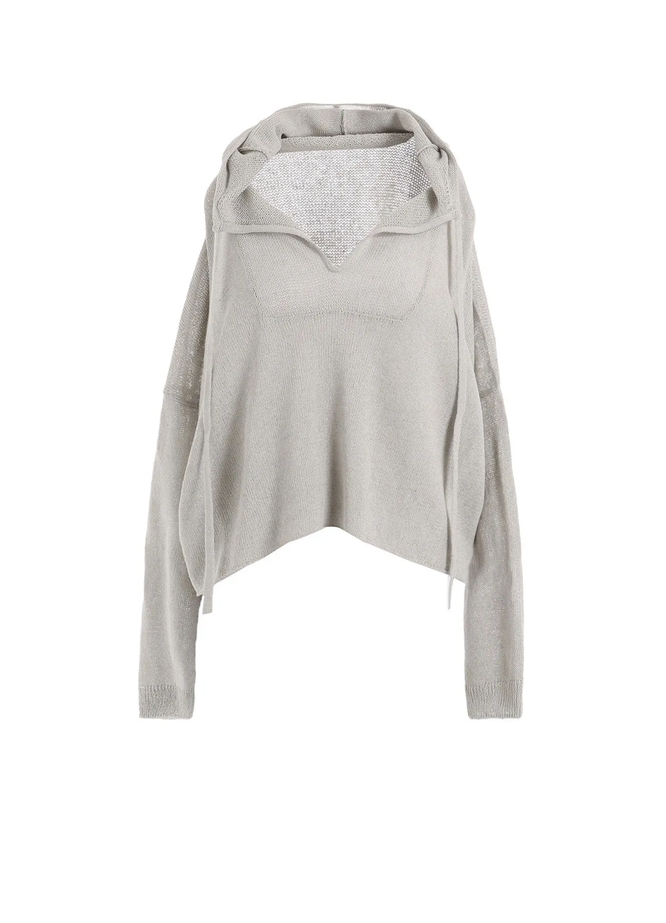 JERSEY BROAD STITCH SKIPPER HOODIE PULLOVER sold by Yohji Yamamoto
