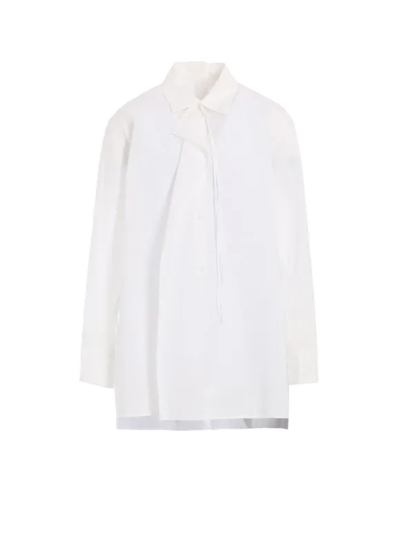 COTTON LAWN FRONT/BACK OPEN BLOUSE sold by Yohji Yamamoto