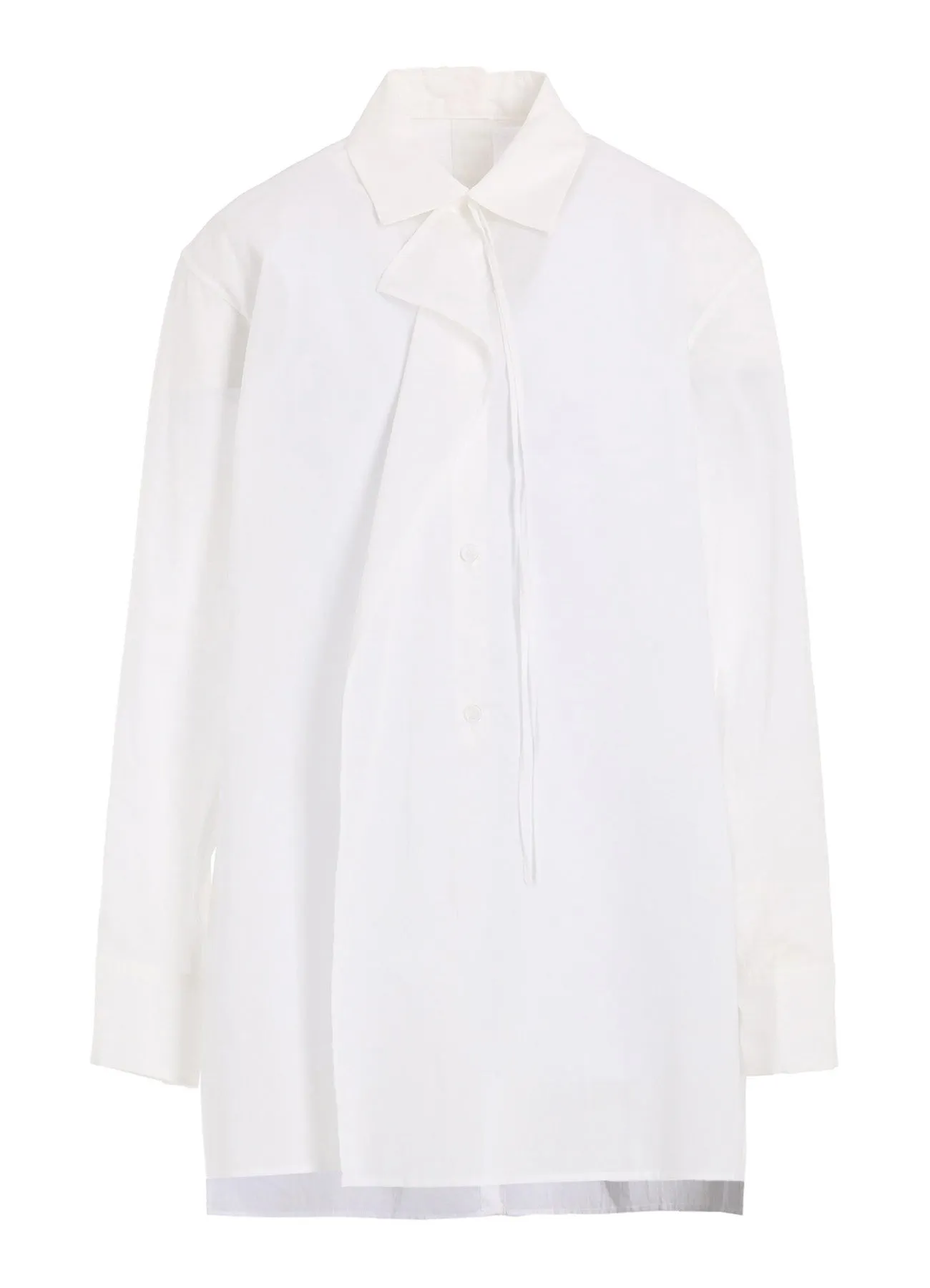 COTTON LAWN FRONT/BACK OPEN BLOUSE sold by Yohji Yamamoto product image thumbnail 2